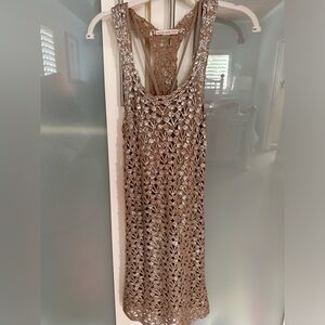 Chelsea & Violet crocheted dress nwot